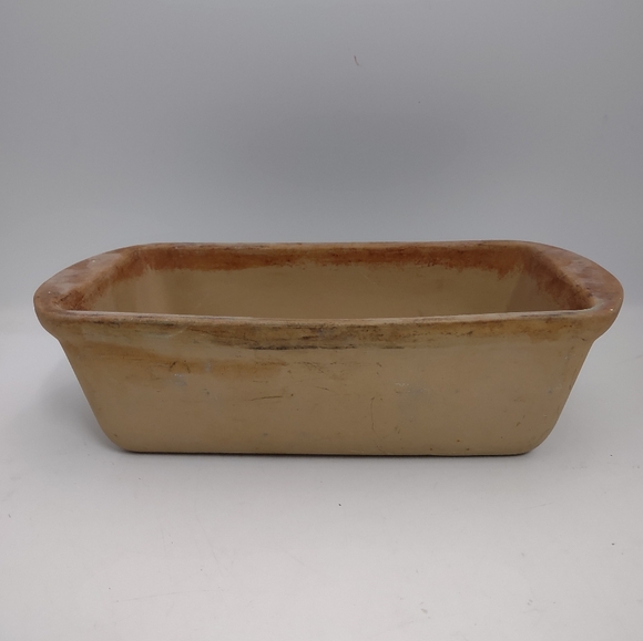 Vtg PAMPERED CHEFF Classic Collection Stoneware Loaf Bread Pan, Family Heritage - Picture 1 of 7
